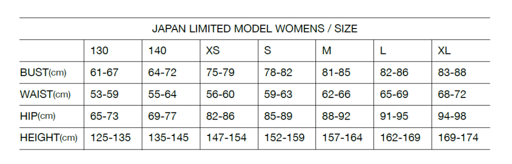 TRAINING SWIM WEAR JAPAN LIMITED MODEL - アクアスフィア
